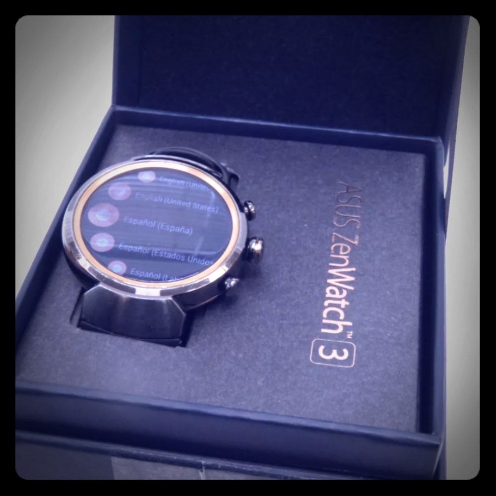 ASUS ZenWatch 3 (WI503Q) 45mm Stainless Steel Cas